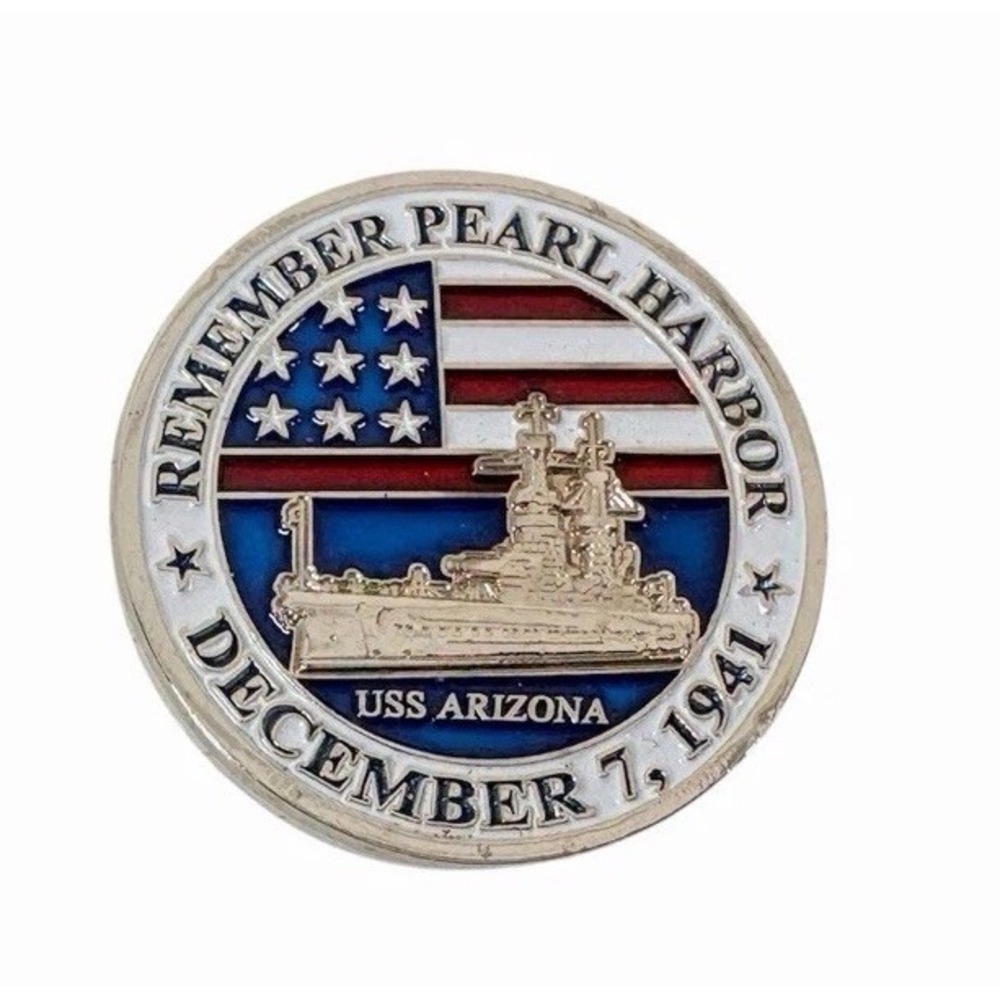 USS Arizona Memorial Medallion USS Arizona / Pearl Harbor